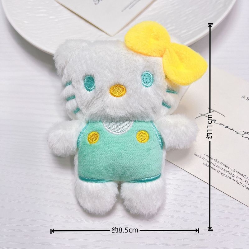 可爱kt猫公仔钥匙扣挂件 卡通Hello Kitty小猫咪毛绒玩偶包包挂饰|undefined