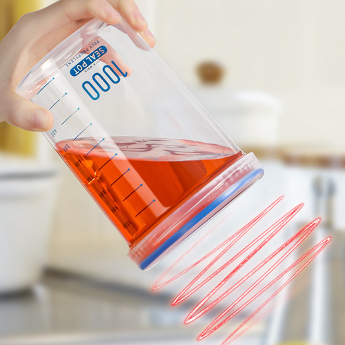 [Dropshipping Available] Food-Grade Sealed Storage Jars for Grains & Dry Goods, Transparent Kitchen Containers for Storing Staples