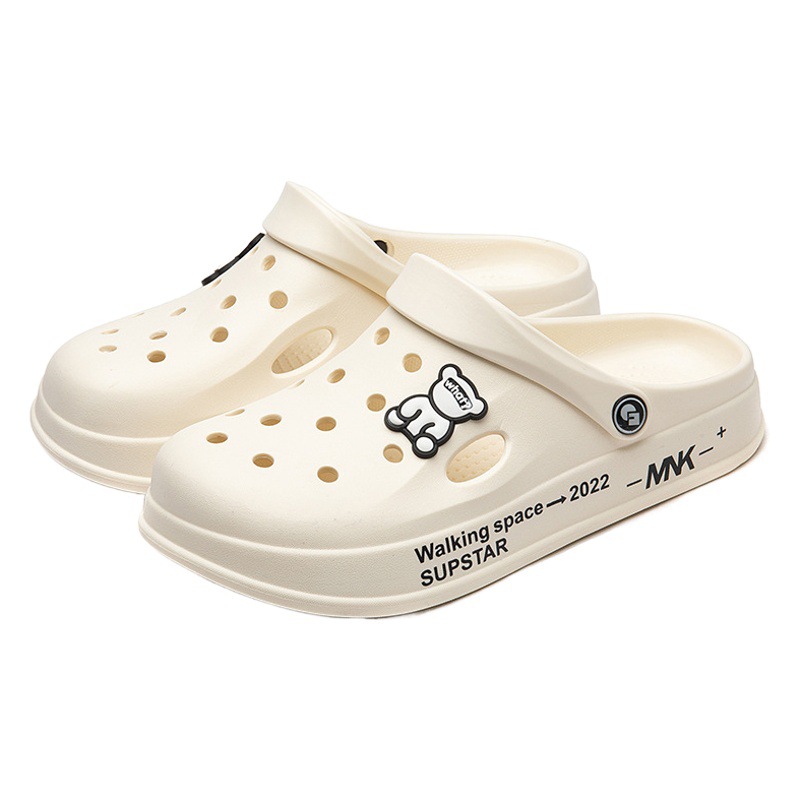 Monique 2025, nuevos zuecos para hombre y mujer, sandalias de playa transpirables de EVA ligeras y antideslizantes para verano, para parejas, venta al por mayor