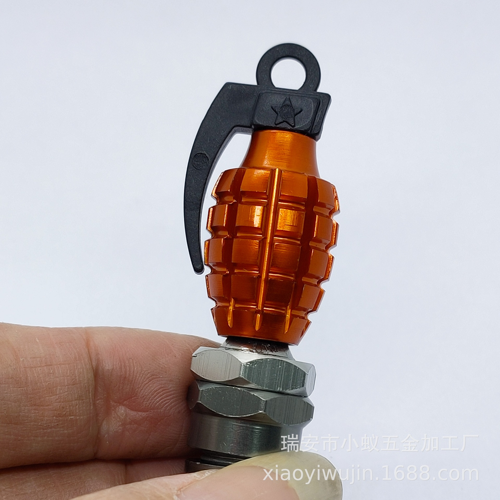 大手雷气门嘴帽