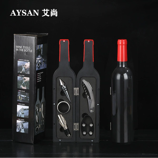 Glossy split red-head magnum five-piece set universal color box