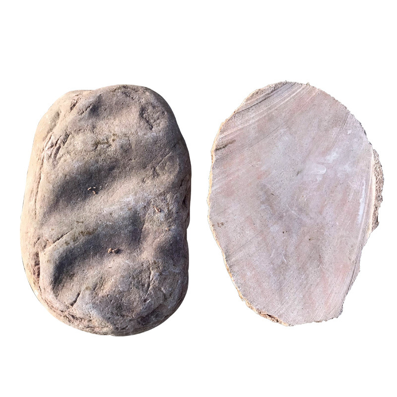 Piedra cultural en rodajas de guijarros naturales, azulejos de pared exterior de villa, guijarros de río, jardín de río, azulejos verdes, piedra de flor de lluvia