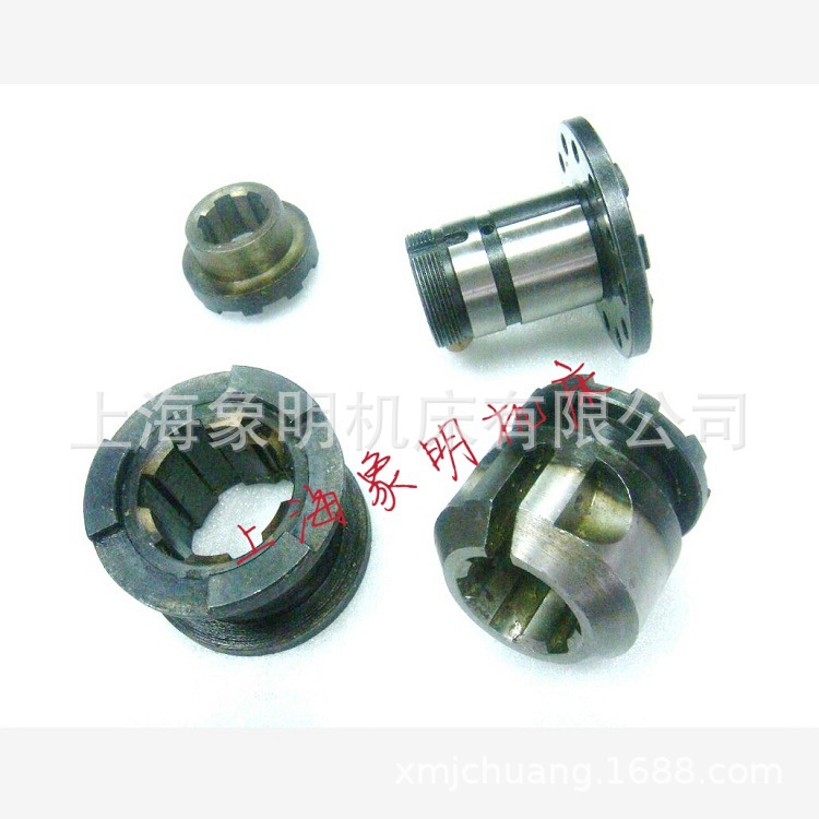 离合器齿轮-北京第一机X62W铣床工作台螺旋伞齿横向花键丝杆/鼓轮