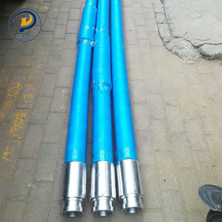 铁建湿喷机胶管 四层钢丝抗高压耿力湿喷机胶管 混凝土输送橡胶管