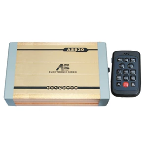 AS830B Vehicle-mounted Wireless Remote Control Siren Speaker, Engineering Vehicle High-Pitched Speaker, High-Power Alarm