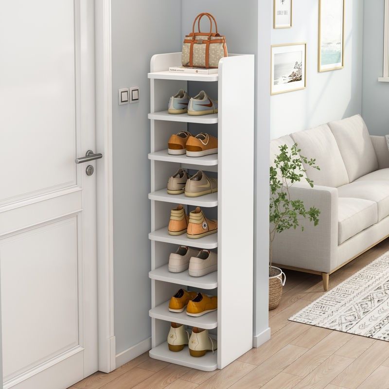 Shoe Rack for Home Doorway Layered Partition, Strong and Stable, Simple Multi-Layer Storage Artifact, Narrow and Long Stereo Shoe Rack