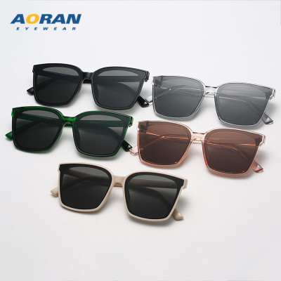 21新款複古方框太陽鏡 網紅同款防紫外線ins墨鏡男女韓版太陽眼鏡