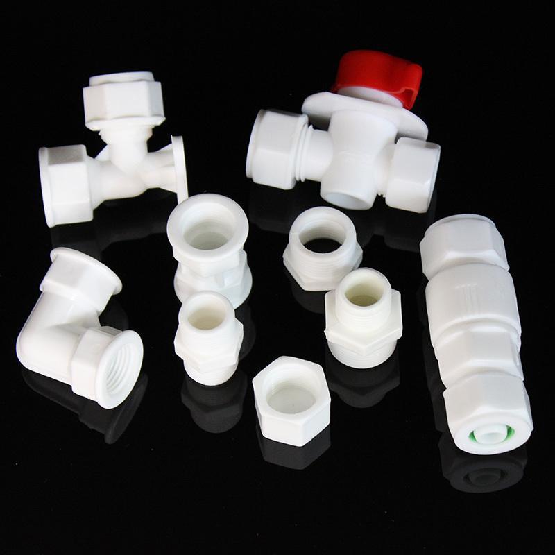 Plastic pipe fittings 12164 Points 6 points pom Fittings solar energy Water pipe heater Plastic parts 1620 valve