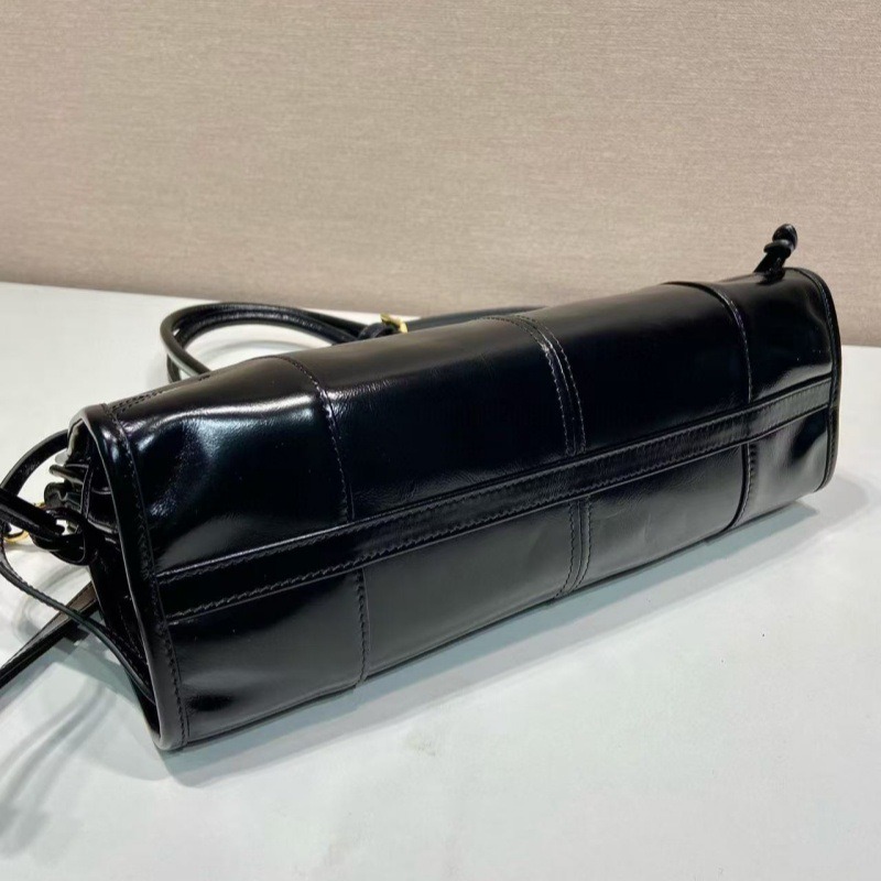 2025 SoftLux Boston Oil Wax Leather Women's Bag Single Shoulder Crossbody Commuter Underarm Handbag Light Retro - Thumbnail 3