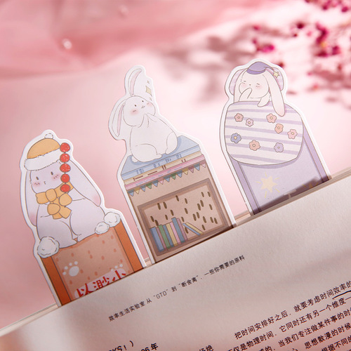Mu Ran Alien Bookmark Tuan Zai Diary Series Cute Cartoon Prizes Gifts Message Cards 30 Pieces