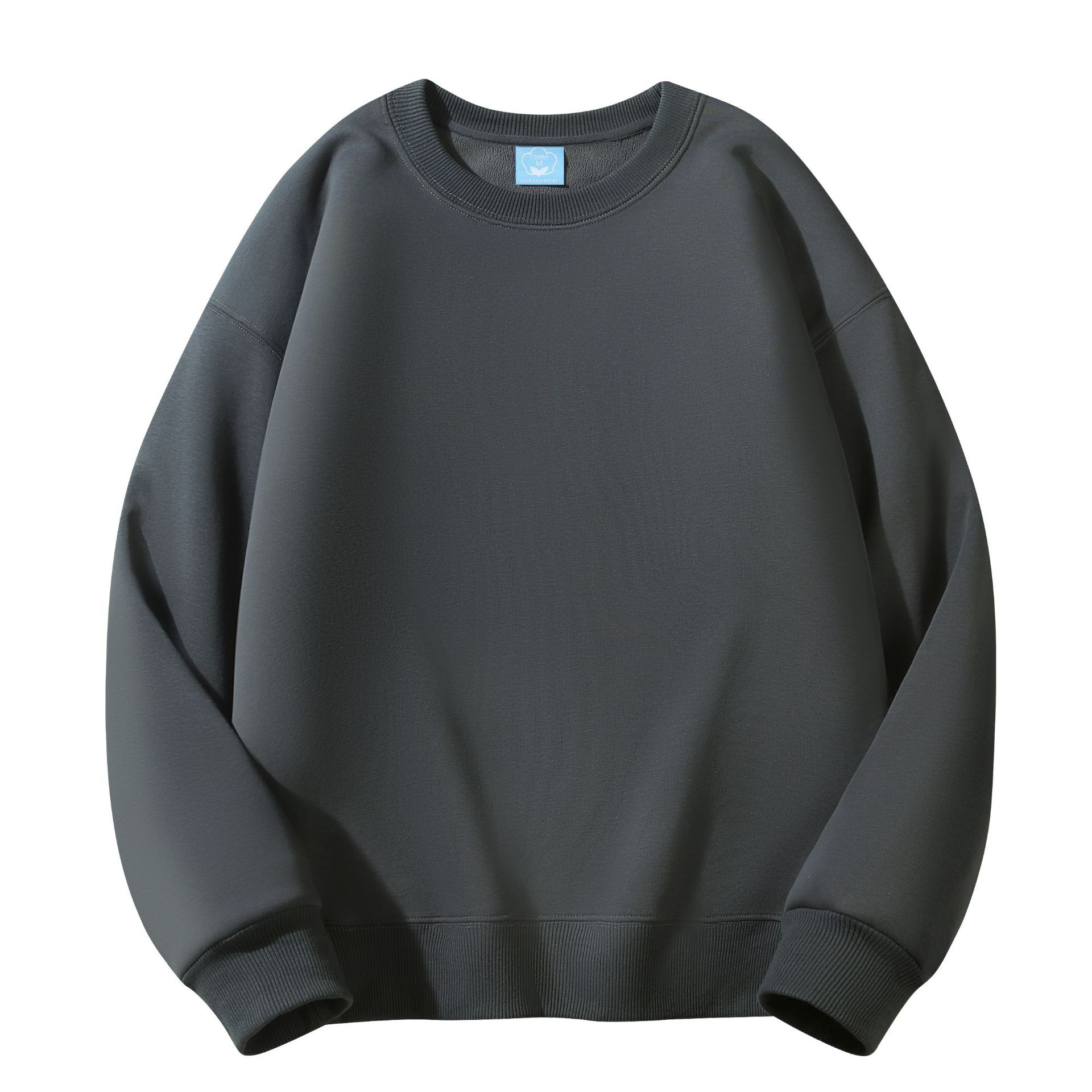 Fleece Sweater Men's New Crew Neck Hooded Couple's Loose Top_viptrois.com