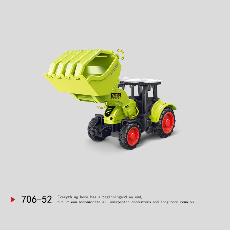 Сельскохозяйственный инерционный трактор ударопрочная модель toy car оптовый