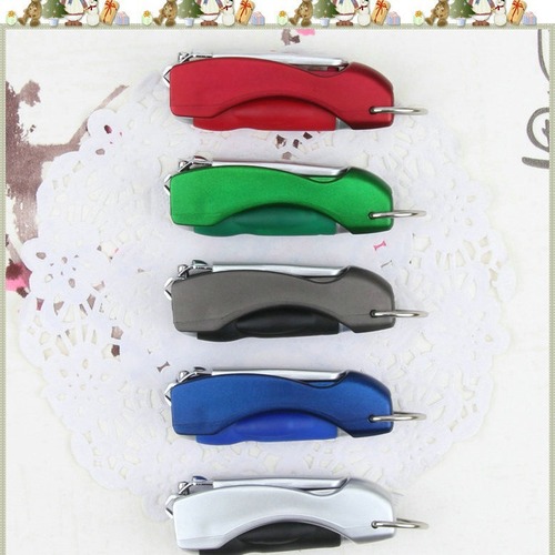 Practical two-in-one pen gift idea for daily life, office, hotel supplies, plastic nail clipper