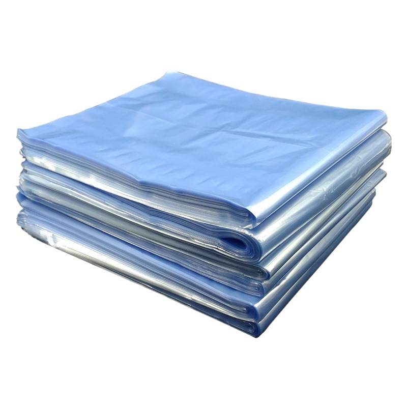 Etiqueta de PVC bolsa Termocontraíble película Termocontraíble bolsa retráctil transparente película Termocontraíble película de sellado térmico caja de té bolsa Termocontraíble