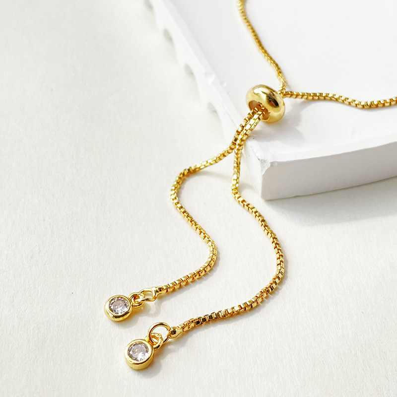 Fashion Swan Pearl Copper Inlay Zircon Bracelets 1 Piece