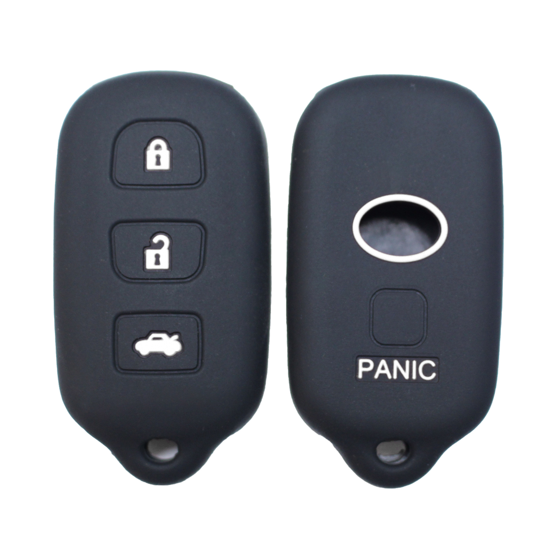 Car Key Silicone Cover Suitable for Toyota Remote Control Sheath Silicone Key Bag Car Remote Control Bag Cover