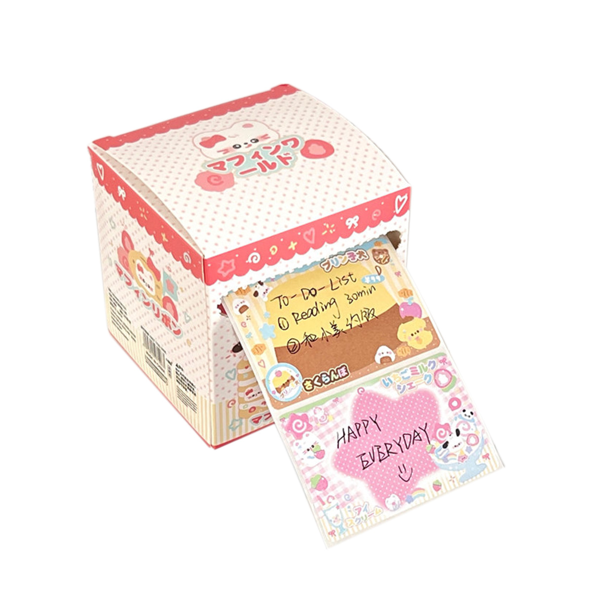 Nuevos dibujos animados lindos pegatinas de dibujo perros desgarrable papel de notas adhesivos estudiantes pegatinas de mensaje