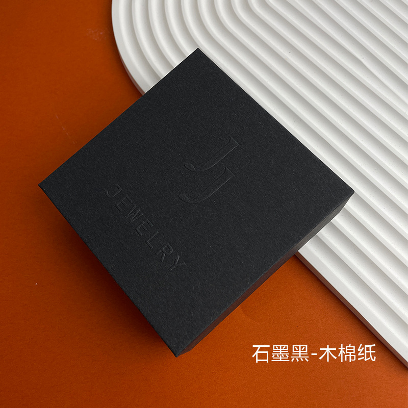 흑연 검정-카폭 종이; 외경: 10*10*4CM