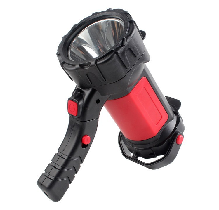 New With Warning Red Work Light, Handheld USB Flashlight, Outdoor Light_voghion.com