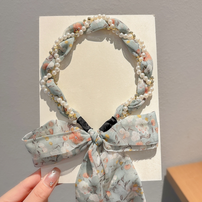 Verano correa de cabello para mujeres 2025 nuevo cinturón de cabello prensado correa de cabello bufandas de seda sistema de trenzado cabello tocado