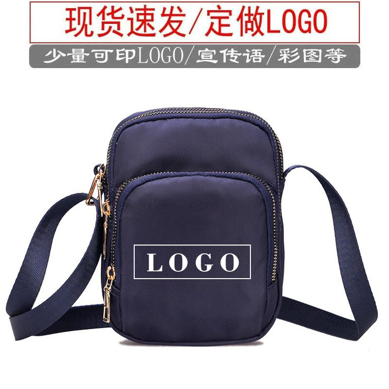 2023 새로운 숙녀 캐주얼 어깨 휴대 전화 가방 경량 크로스 바디 작은 가방 방수 나일론 동전 지갑 미니 여성 가방