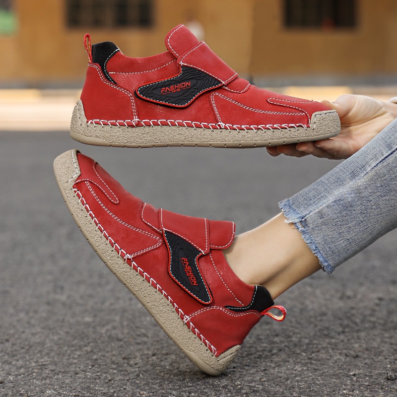 Comfortabele dames instappers platte schoenen met zachte zool_voghion.com