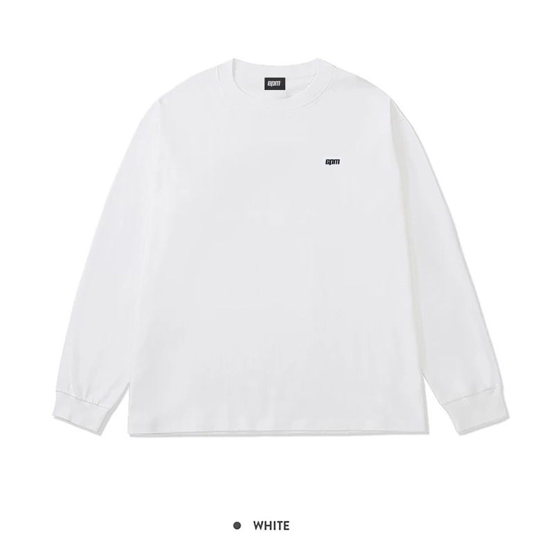 6PM 긴팔 화이트