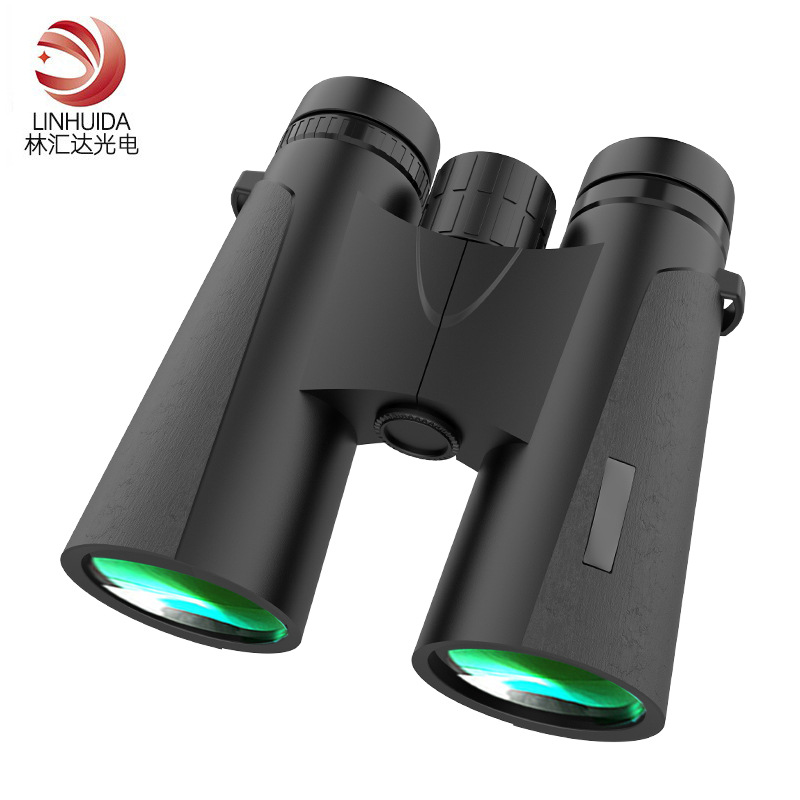 跨境新款双筒望远镜12×42高倍高清专业级演唱会户外便携望眼镜