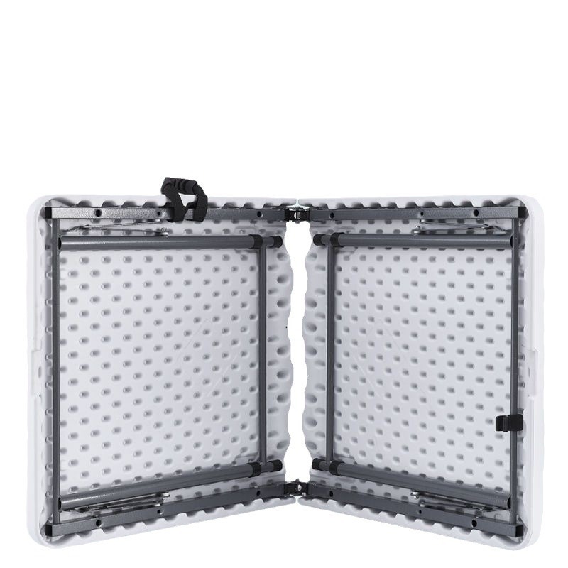 Mesa plegable para hacer un picnic al aire libre de altura, plástico simple para el hogar, mesa de estudio portátil simple, mesa de almacenamiento moderna y silla