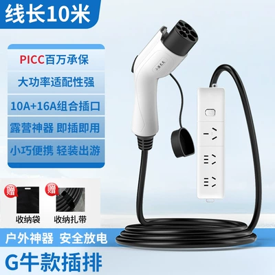 pole Krypton take electrical conversion — Elektrikli avtomobil şarj stansiyaları - discharge-gun-bull-plug-strip-10m