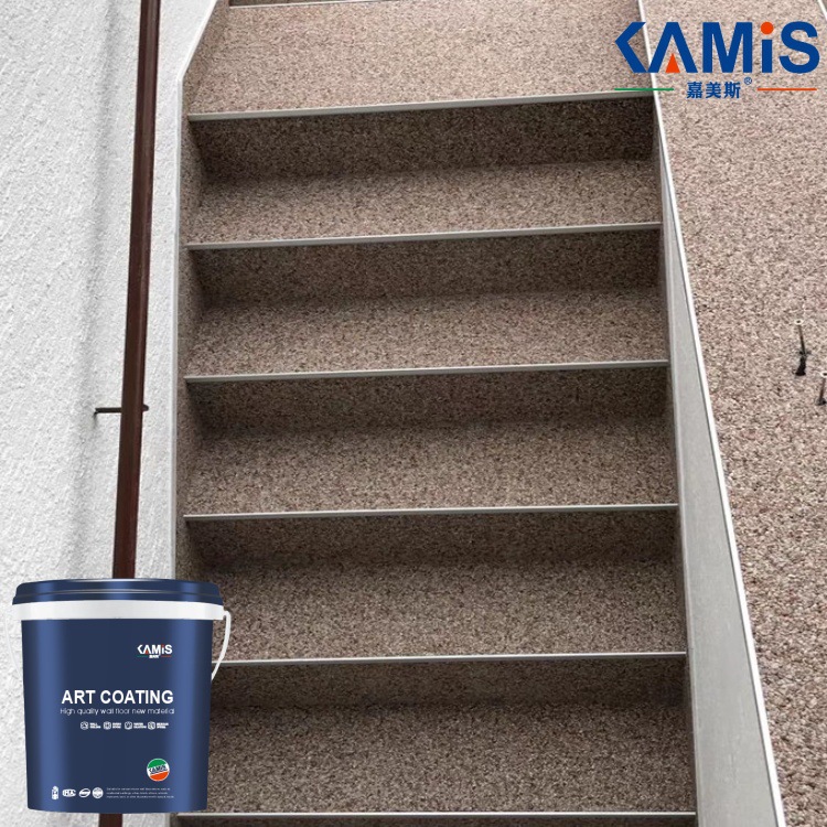 外贸水洗石厂家批发墙面地面胶粘石 树脂水洗石无需水洗施工简单