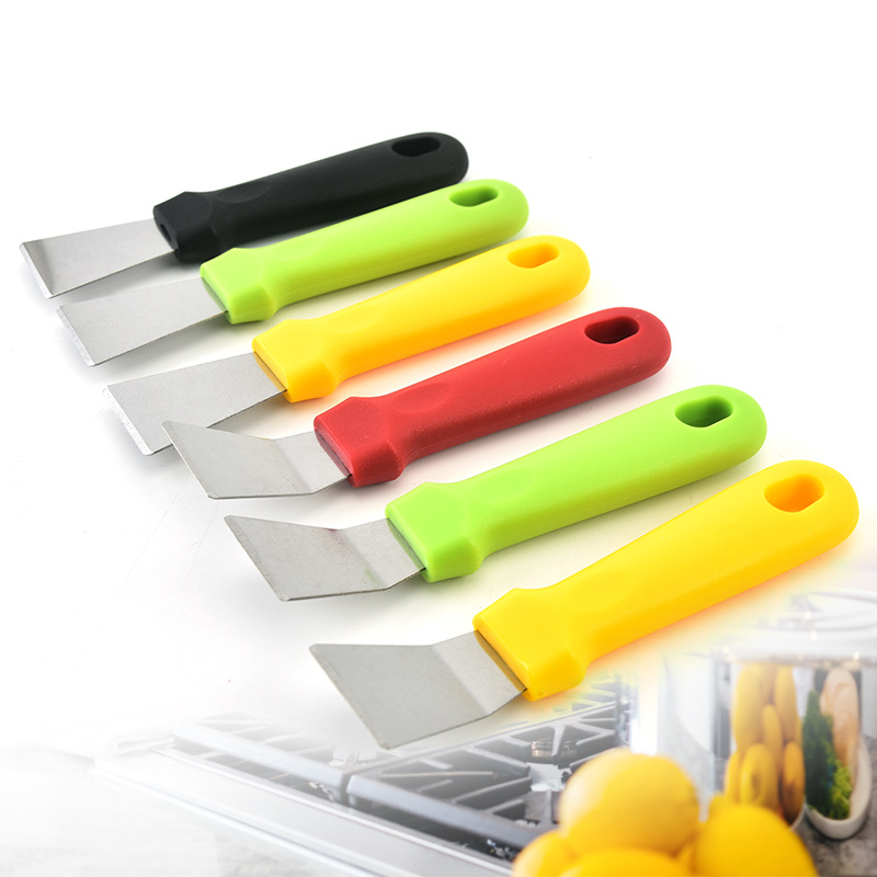 Stainless Steel Kitchen Cleaning Scraper, Grease Scraper, Ice Scraper, Heavy Oil Cleaning Tool, Household Ice Scraping Tool Home and Household Use