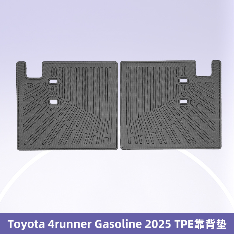 Para Toyota 4runner 2025 combustible 3D todo el tiempo material TPE almohadilla de pie almohadilla del maletero