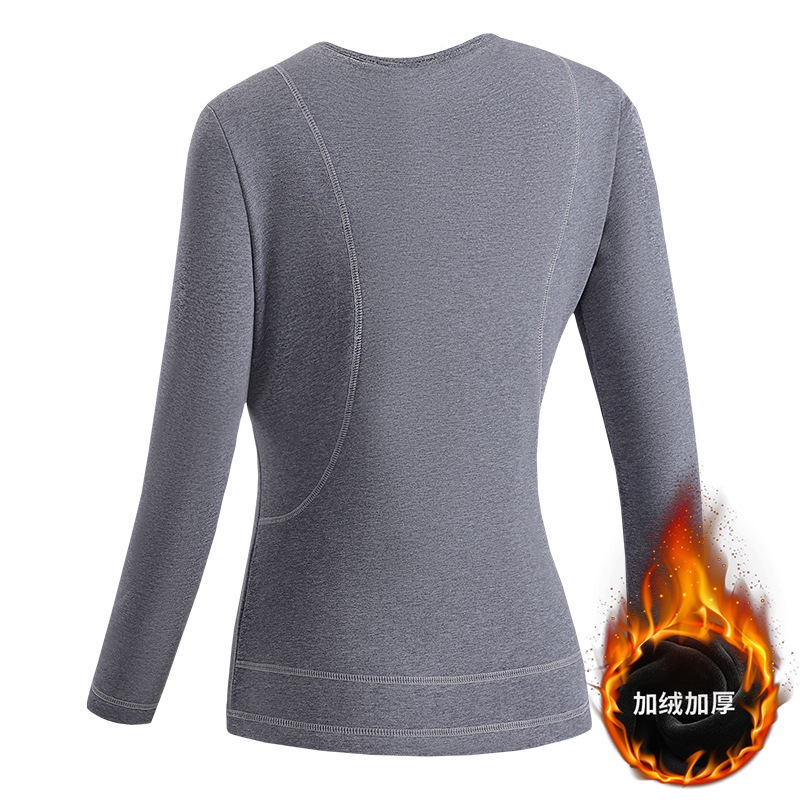 1805-28 Camisa gris femenina 16 áreas (solo ropa)