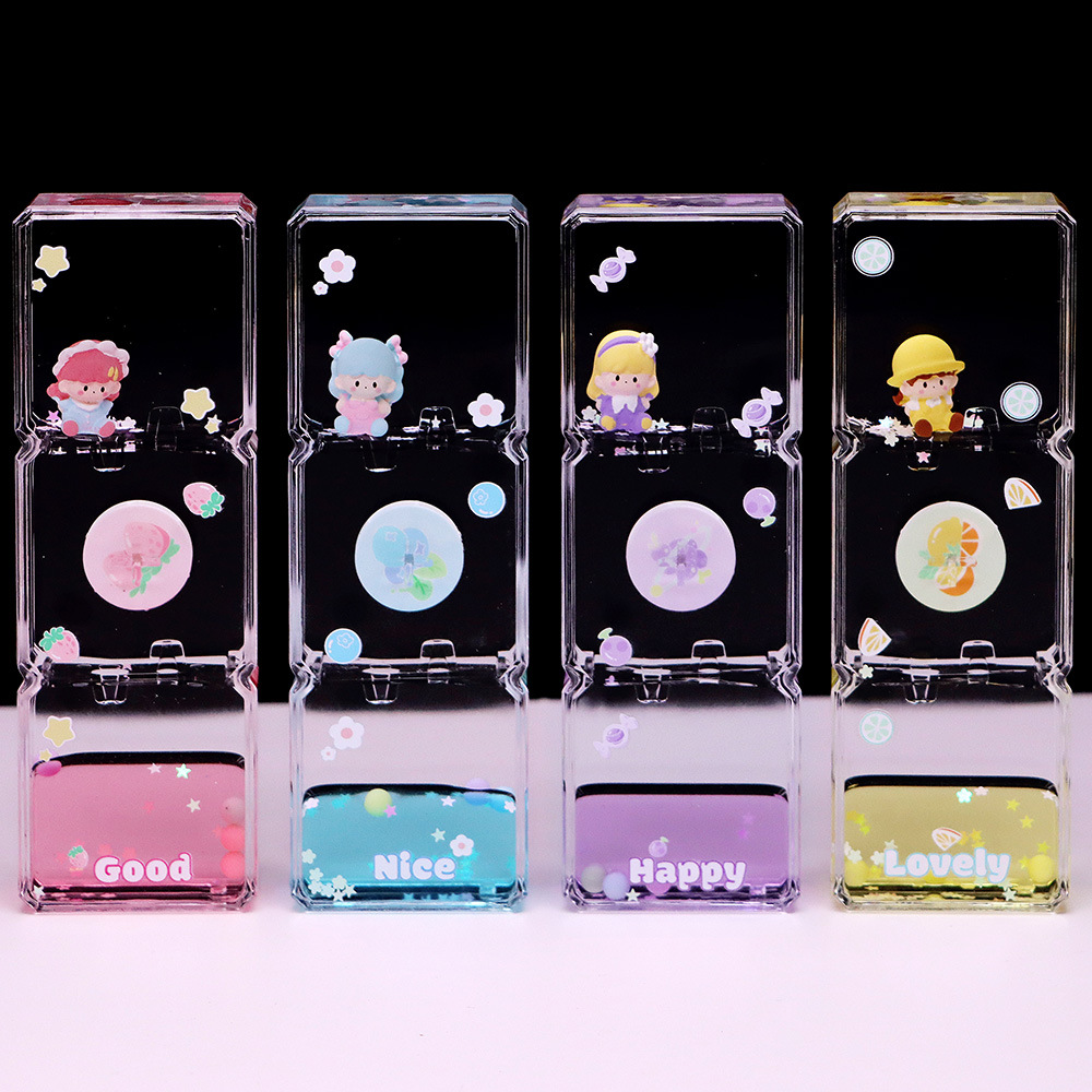 유치원 소녀 - 삼방 오일 방울 [색상 랜덤]