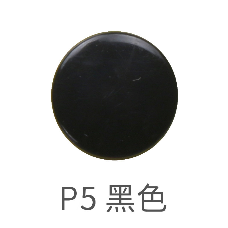 60 colores en stock T5 botón a presión de plástico pequeño lote de resina botón a presión ropa de bebé protección del medio ambiente POM botón a presión de plástico