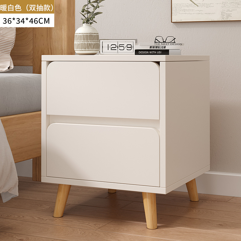 Mesita de noche moderno minimalista dormitorio mesita de noche gabinete de almacenamiento simple mesita de noche del hogar rack de almacenamiento pequeño apartamento armario