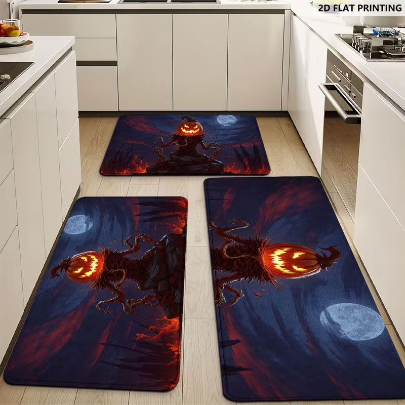 Cocina transfronteriza de tres piezas cojín de piso lavable barro de diatomas absorción de agua a prueba de aceite cojín de alfombra resbaladiza resistente a la suciedad cojín de pies
