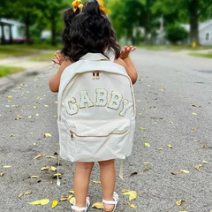 Amazon Large Capacity Nylon Dual Shoulder Bag High-Endurance Outdoor Travel Storage Bag School Opening Season Children's Backpack