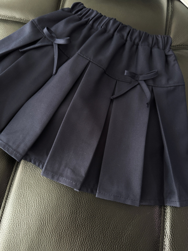 儿童长袖翻领衬衫无袖马甲短裙四件套秋季新款学院风小兔学生套装|undefined