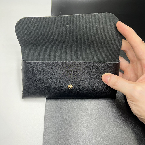 眼镜包女墨镜太阳镜收纳盒便携单钉扣手工皮盒放近视眼镜包保护套