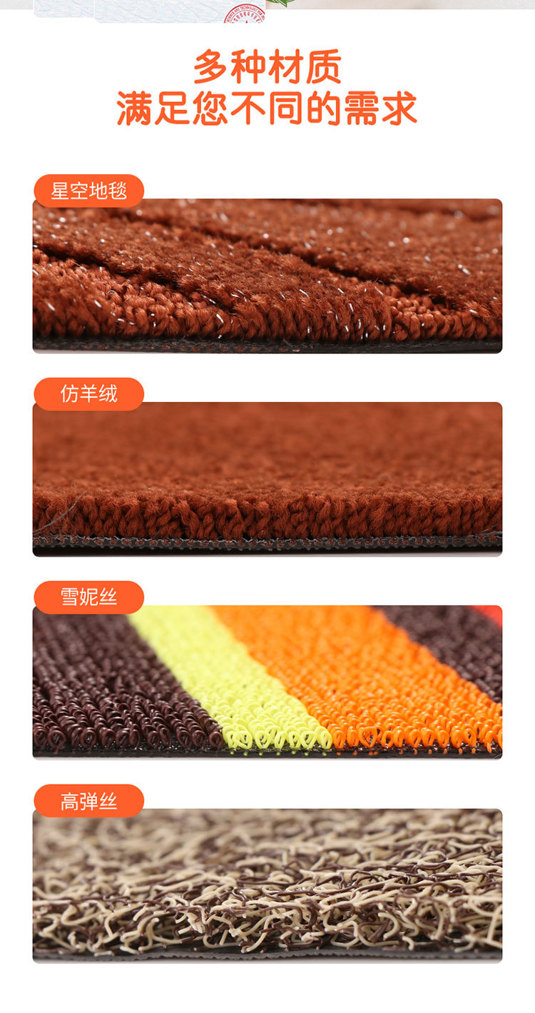Audi A6L/A4L/Q5L/A3/A5/Q3/Q7/Q2L three-compartment fully enclosed TPE car carpet floor mat