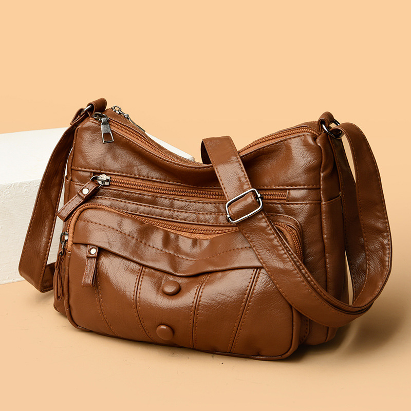 capacious autumn one-shoulder bag
