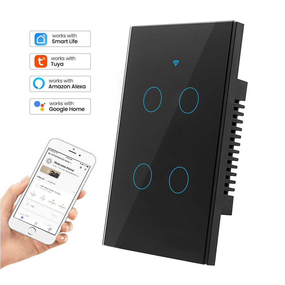 WIFI 싱글 제로 파이어 유니버설 4방향 블랙