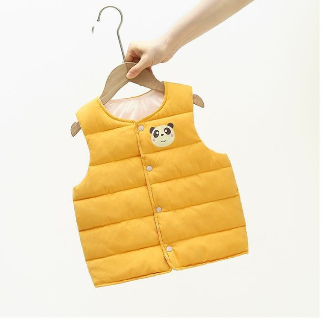 2026 nuevo chaleco de algodón de plumón para niños chaleco de niños para hombres y niñas chaleco de cabello