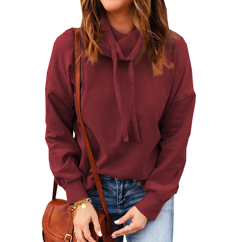 Women's Hoodie Long Sleeve Hoodies & Sweatshirts Patchwork Fashion Solid Color display picture 5