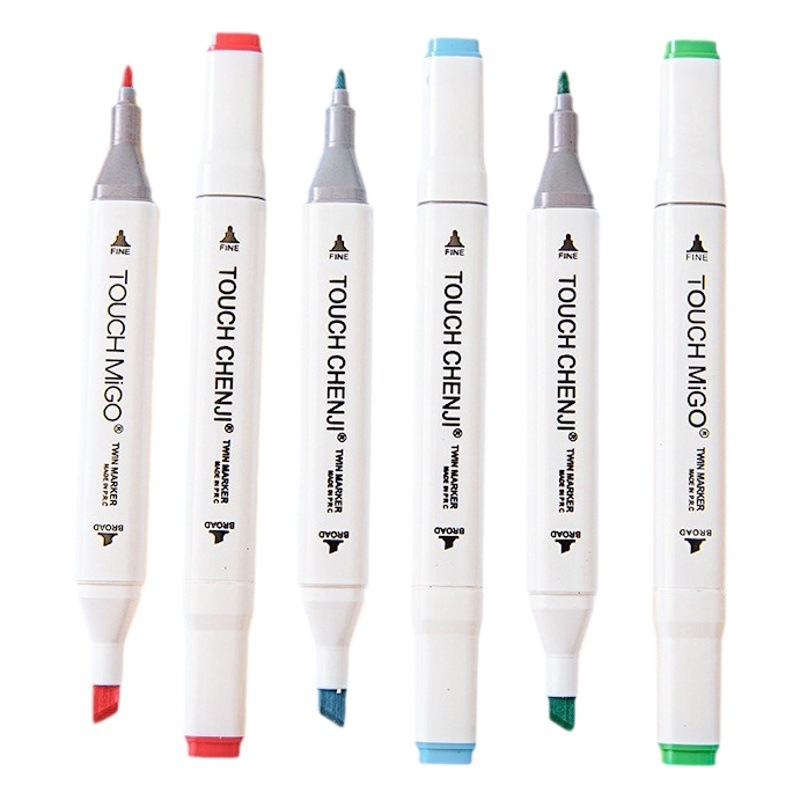 Traje de marcador de pintura acrílica específico para estudiantes en caja impermeable y pluma de pintura de acuarela opaca se puede laminar 80