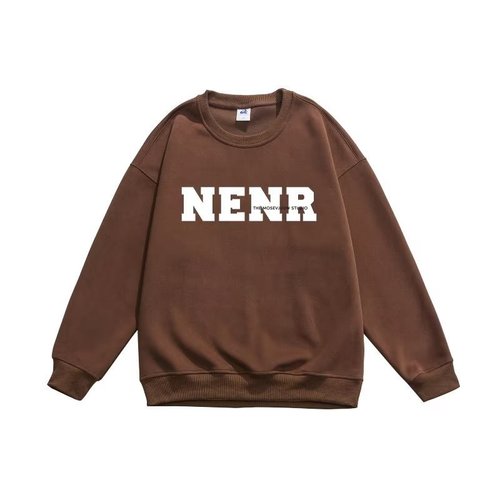 Men's Ins Trend Loose Fit Round Neck Puffer Jacket with Fleece and Thick Padding - Autumn/Winter Outerwear for Spring/Autumn