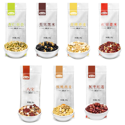 Yan Zhi Fang Soy Milk Powder Ingredients Red Dates Coix Seed Soy Milk Ingredients Oat Soy Milk Nutritional Breakfast Five Grains Soy Milk Mix