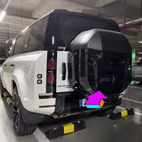Подходит для 20-22 Land Rover Defender крышка запасного колеса Защитная крышка шины задняя подвесная крышка запасного колеса модификация специальные аксессуары